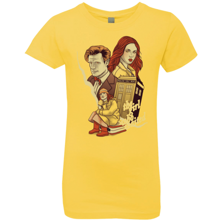 T-Shirts Vibrant Yellow / YXS The Girl who waited Girls Premium T-Shirt