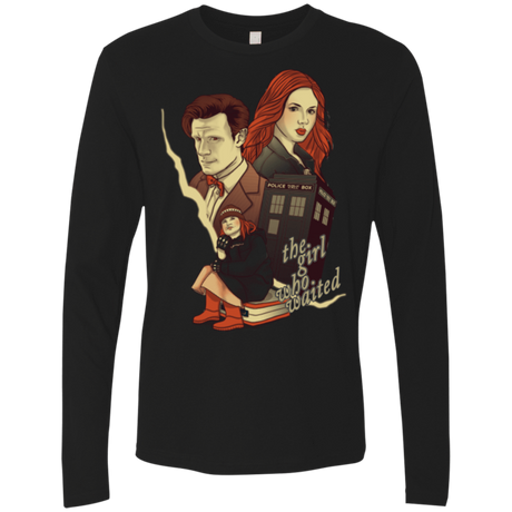 T-Shirts Black / Small The Girl who waited Men's Premium Long Sleeve
