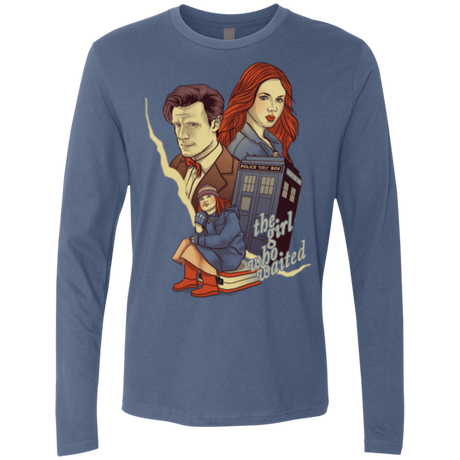 T-Shirts Indigo / Small The Girl who waited Men's Premium Long Sleeve