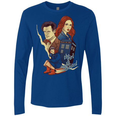 T-Shirts Royal / Small The Girl who waited Men's Premium Long Sleeve