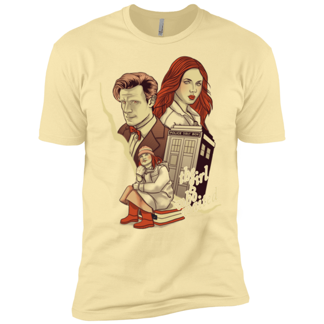 T-Shirts Banana Cream / X-Small The Girl who waited Men's Premium T-Shirt