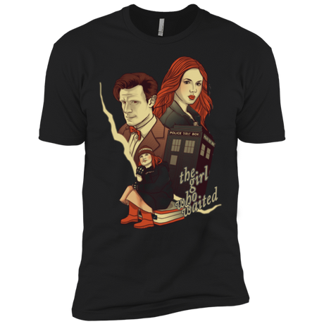 T-Shirts Black / X-Small The Girl who waited Men's Premium T-Shirt