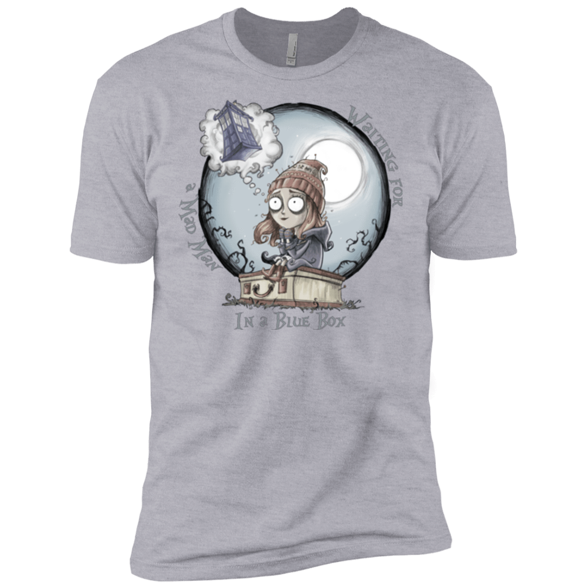T-Shirts Heather Grey / X-Small The Girl Who Waited Men's Premium T-Shirt