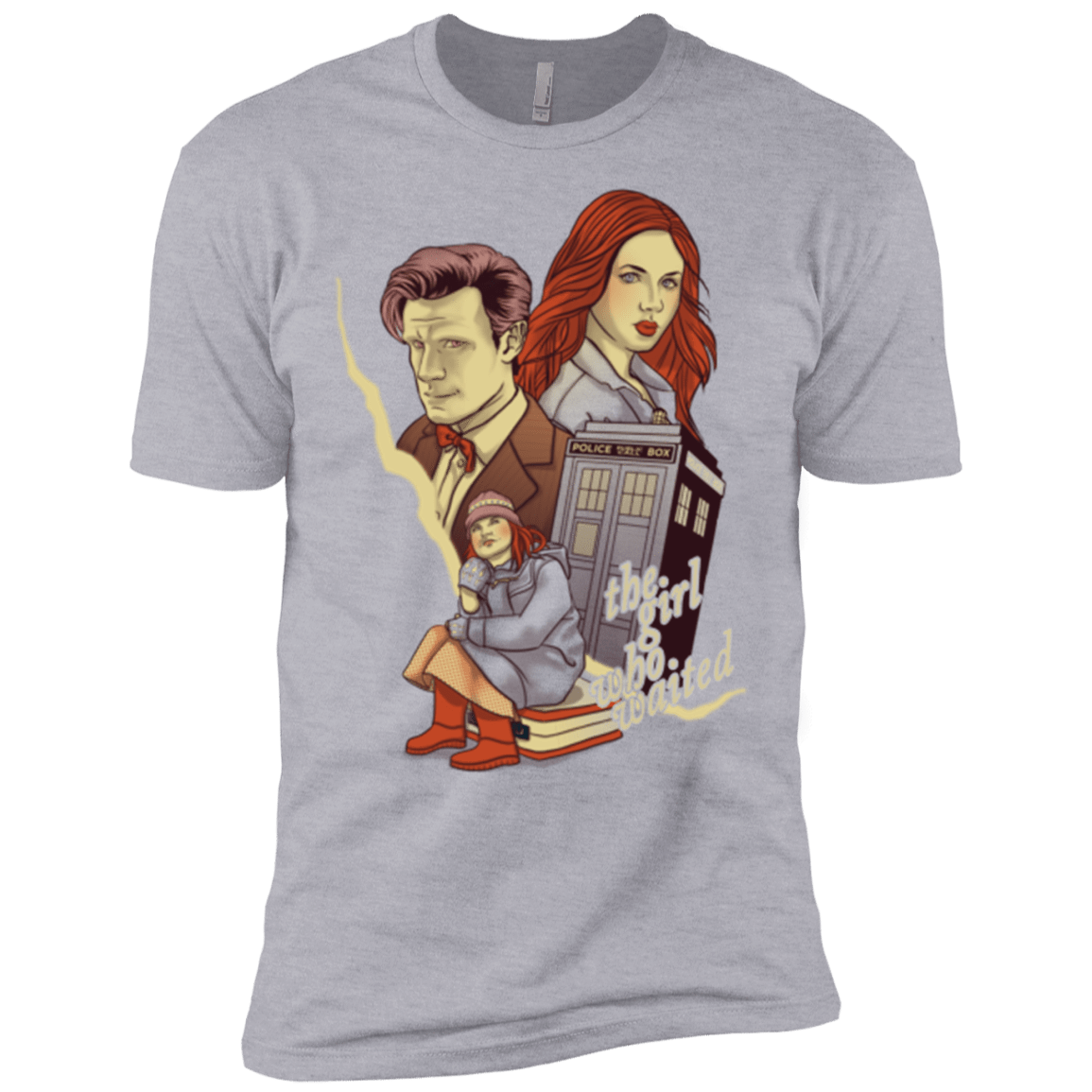 T-Shirts Heather Grey / X-Small The Girl who waited Men's Premium T-Shirt