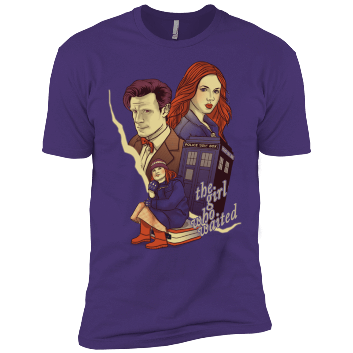 T-Shirts Purple / X-Small The Girl who waited Men's Premium T-Shirt