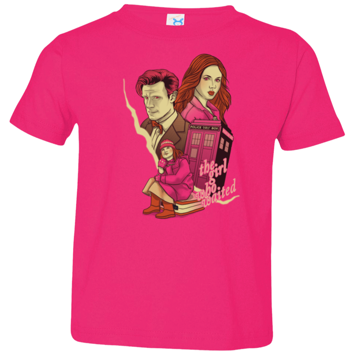 T-Shirts Hot Pink / 2T The Girl who waited Toddler Premium T-Shirt