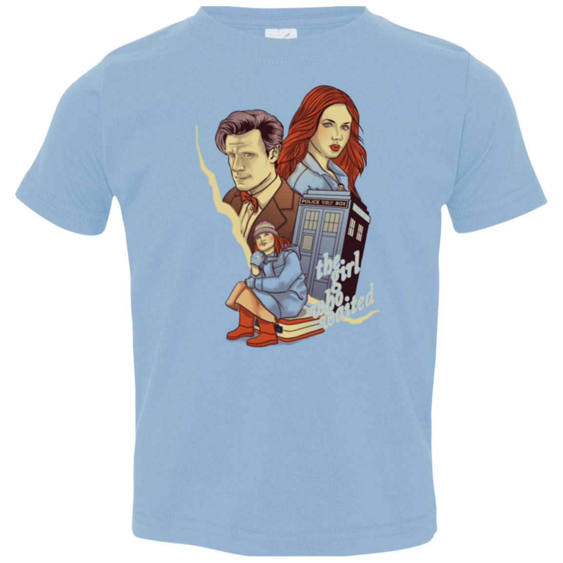 T-Shirts Light Blue / 2T The Girl who waited Toddler Premium T-Shirt