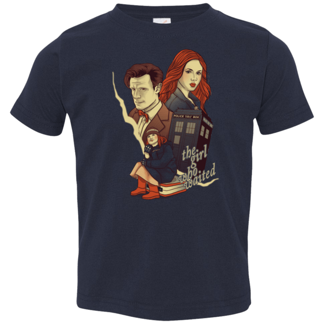 T-Shirts Navy / 2T The Girl who waited Toddler Premium T-Shirt