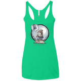 T-Shirts Envy / X-Small The Girl Who Waited Women's Triblend Racerback Tank