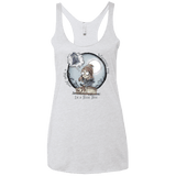 T-Shirts Heather White / X-Small The Girl Who Waited Women's Triblend Racerback Tank