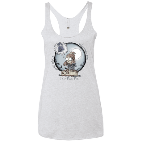 T-Shirts Heather White / X-Small The Girl Who Waited Women's Triblend Racerback Tank
