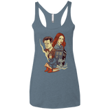 T-Shirts Indigo / X-Small The Girl who waited Women's Triblend Racerback Tank