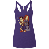 T-Shirts Purple / X-Small The Girl who waited Women's Triblend Racerback Tank