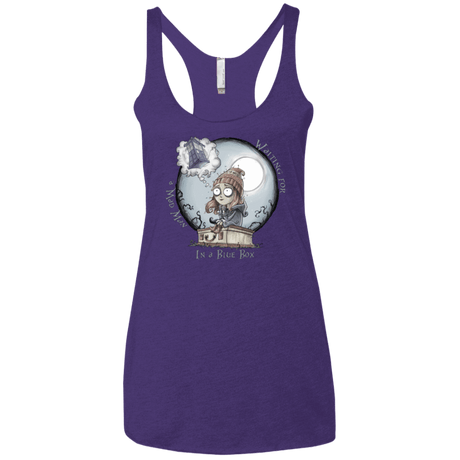 T-Shirts Purple / X-Small The Girl Who Waited Women's Triblend Racerback Tank