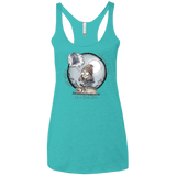 T-Shirts Tahiti Blue / X-Small The Girl Who Waited Women's Triblend Racerback Tank