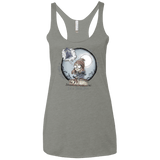 T-Shirts Venetian Grey / X-Small The Girl Who Waited Women's Triblend Racerback Tank