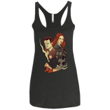 T-Shirts Vintage Black / X-Small The Girl who waited Women's Triblend Racerback Tank