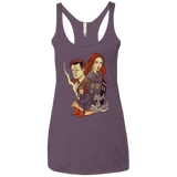 T-Shirts Vintage Purple / X-Small The Girl who waited Women's Triblend Racerback Tank