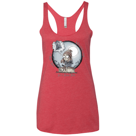 T-Shirts Vintage Red / X-Small The Girl Who Waited Women's Triblend Racerback Tank