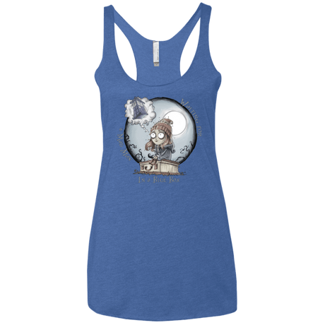 T-Shirts Vintage Royal / X-Small The Girl Who Waited Women's Triblend Racerback Tank