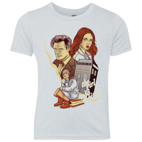 T-Shirts Heather White / YXS The Girl who waited Youth Triblend T-Shirt