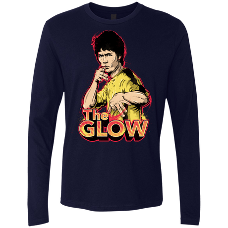 T-Shirts Midnight Navy / Small The Glow Men's Premium Long Sleeve