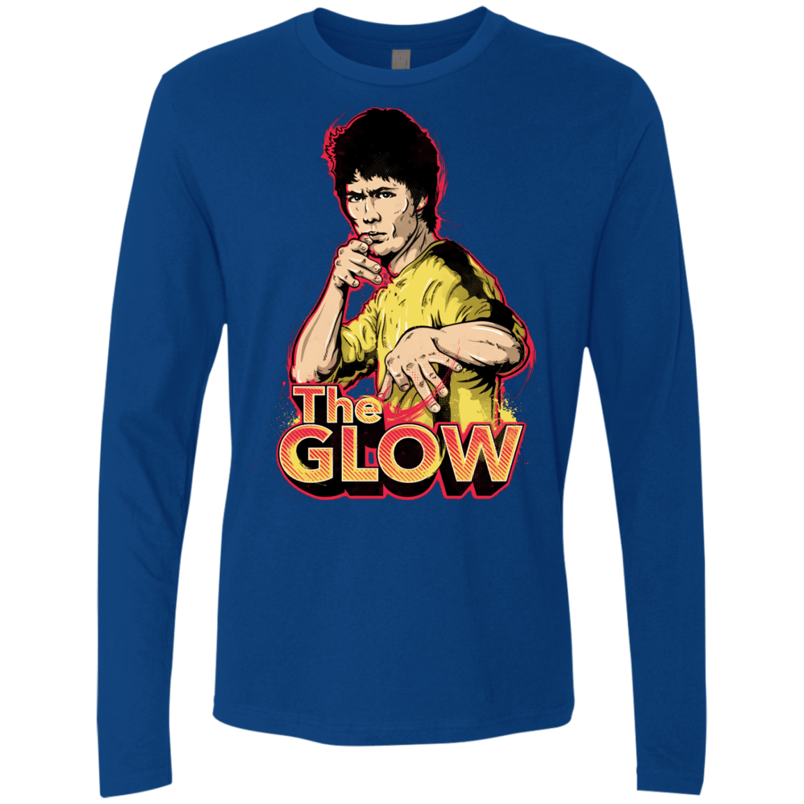 T-Shirts Royal / Small The Glow Men's Premium Long Sleeve