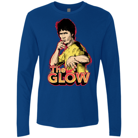 T-Shirts Royal / Small The Glow Men's Premium Long Sleeve