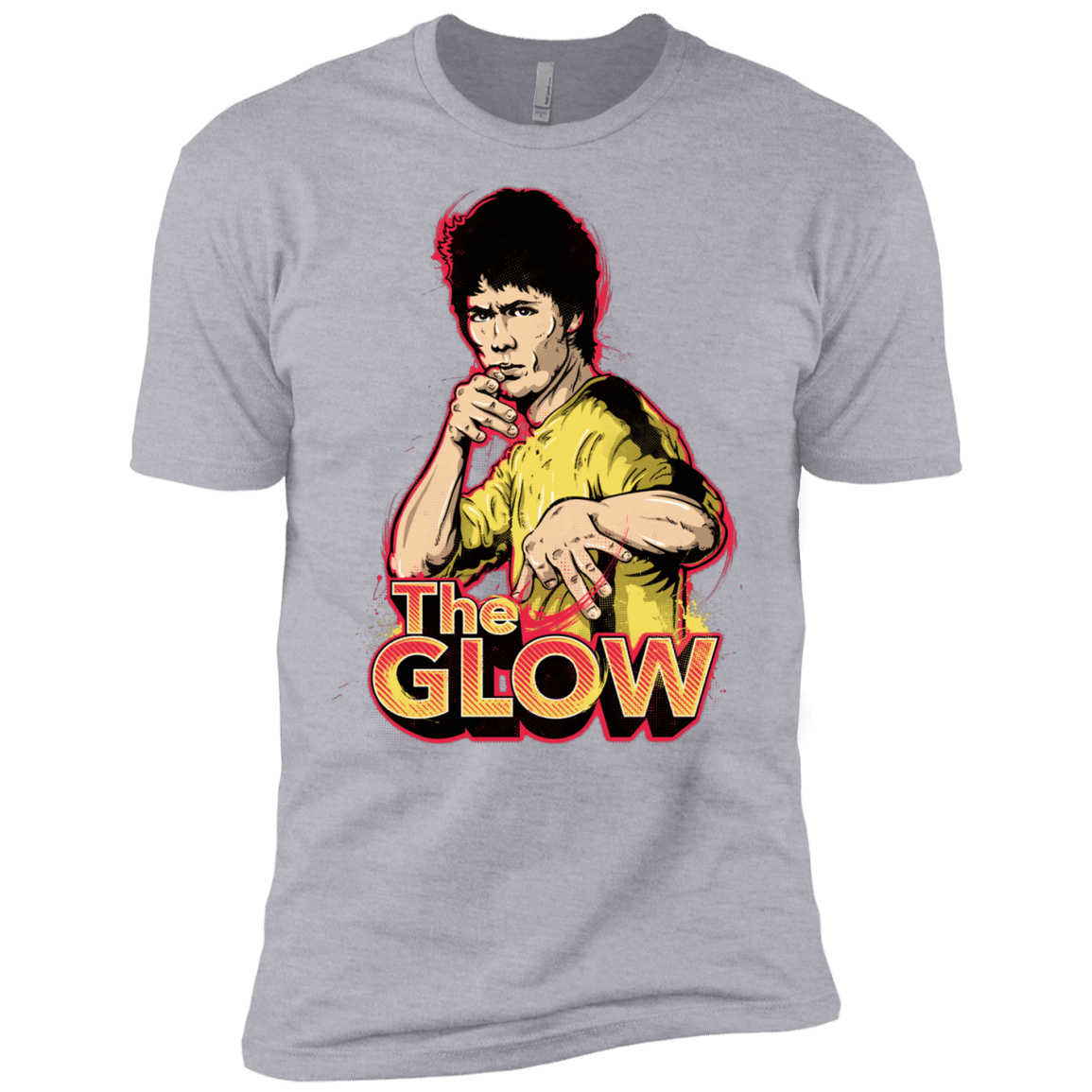 T-Shirts Heather Grey / X-Small The Glow Men's Premium T-Shirt