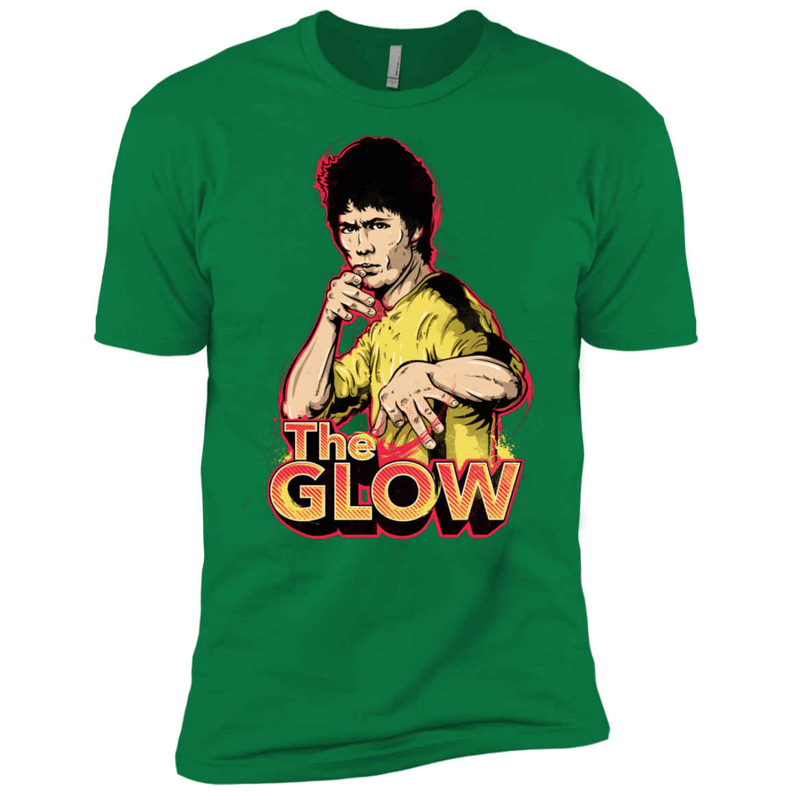 T-Shirts Kelly Green / X-Small The Glow Men's Premium T-Shirt