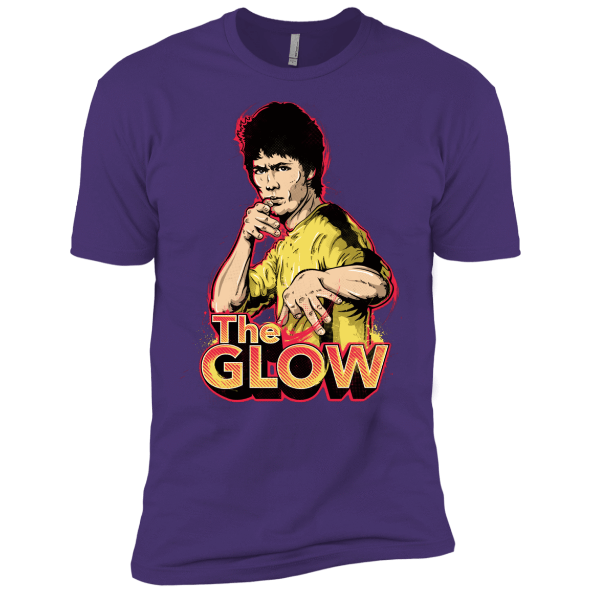 T-Shirts Purple / X-Small The Glow Men's Premium T-Shirt