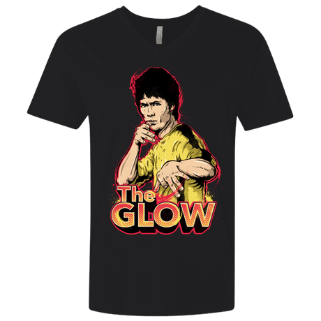 T-Shirts Black / X-Small The Glow Men's Premium V-Neck