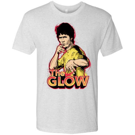 T-Shirts Heather White / Small The Glow Men's Triblend T-Shirt