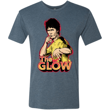 T-Shirts Indigo / Small The Glow Men's Triblend T-Shirt