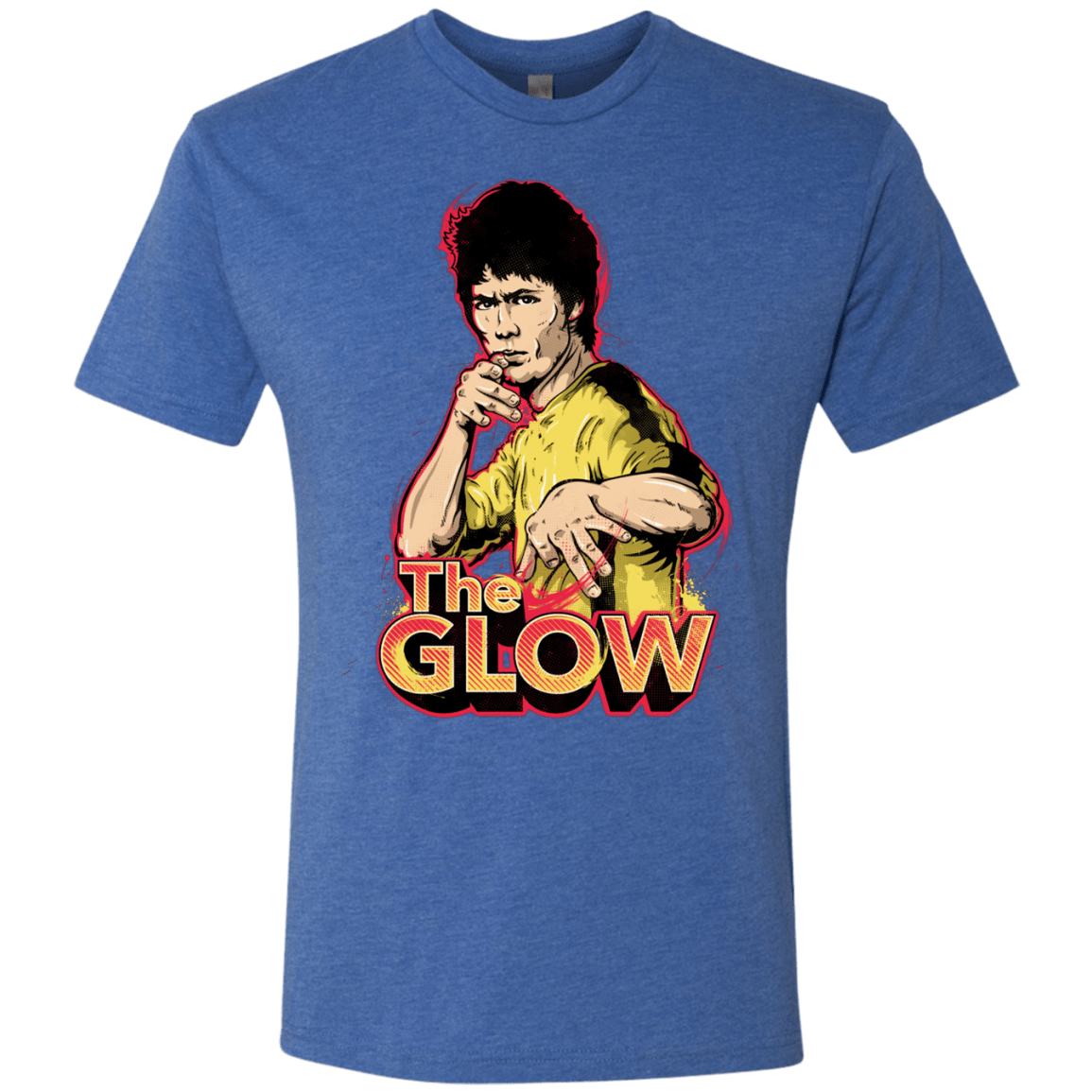 T-Shirts Vintage Royal / Small The Glow Men's Triblend T-Shirt