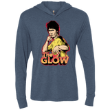 The Glow Triblend Long Sleeve Hoodie Tee