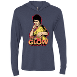 T-Shirts Vintage Navy / X-Small The Glow Triblend Long Sleeve Hoodie Tee