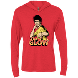 The Glow Triblend Long Sleeve Hoodie Tee