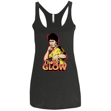 T-Shirts Vintage Black / X-Small The Glow Women's Triblend Racerback Tank