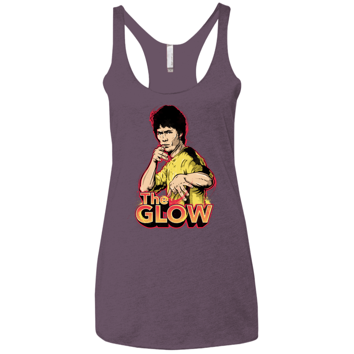 The Glow Women's Triblend Racerback Tank
