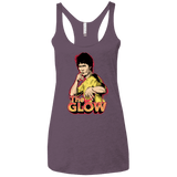 The Glow Women's Triblend Racerback Tank
