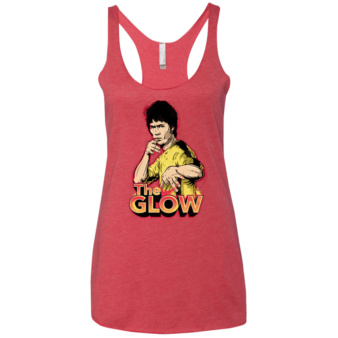 The Glow Women's Triblend Racerback Tank