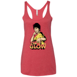 The Glow Women's Triblend Racerback Tank