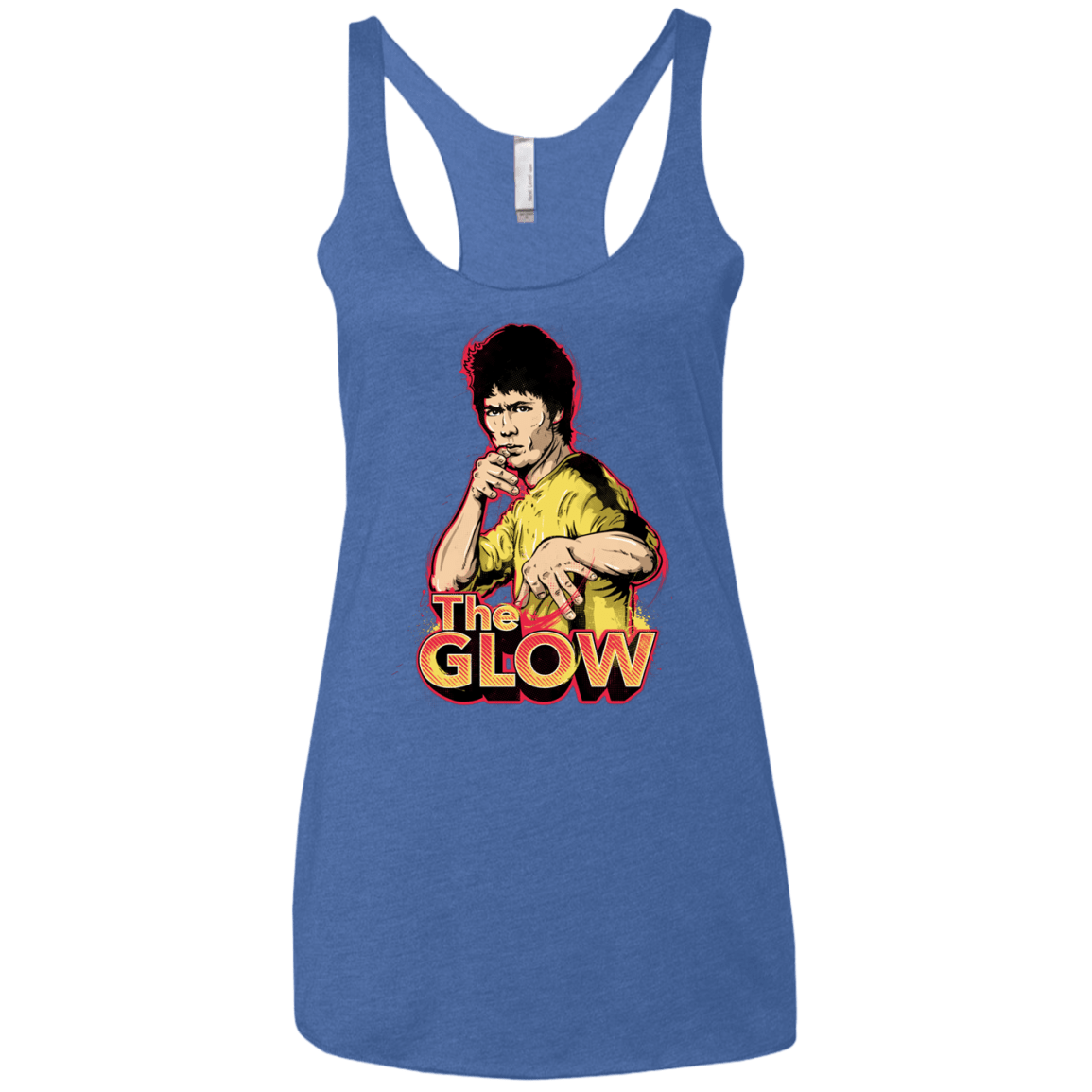 The Glow Women's Triblend Racerback Tank