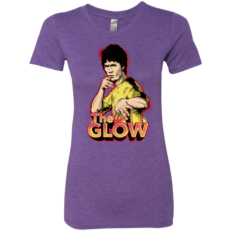 T-Shirts Purple Rush / Small The Glow Women's Triblend T-Shirt