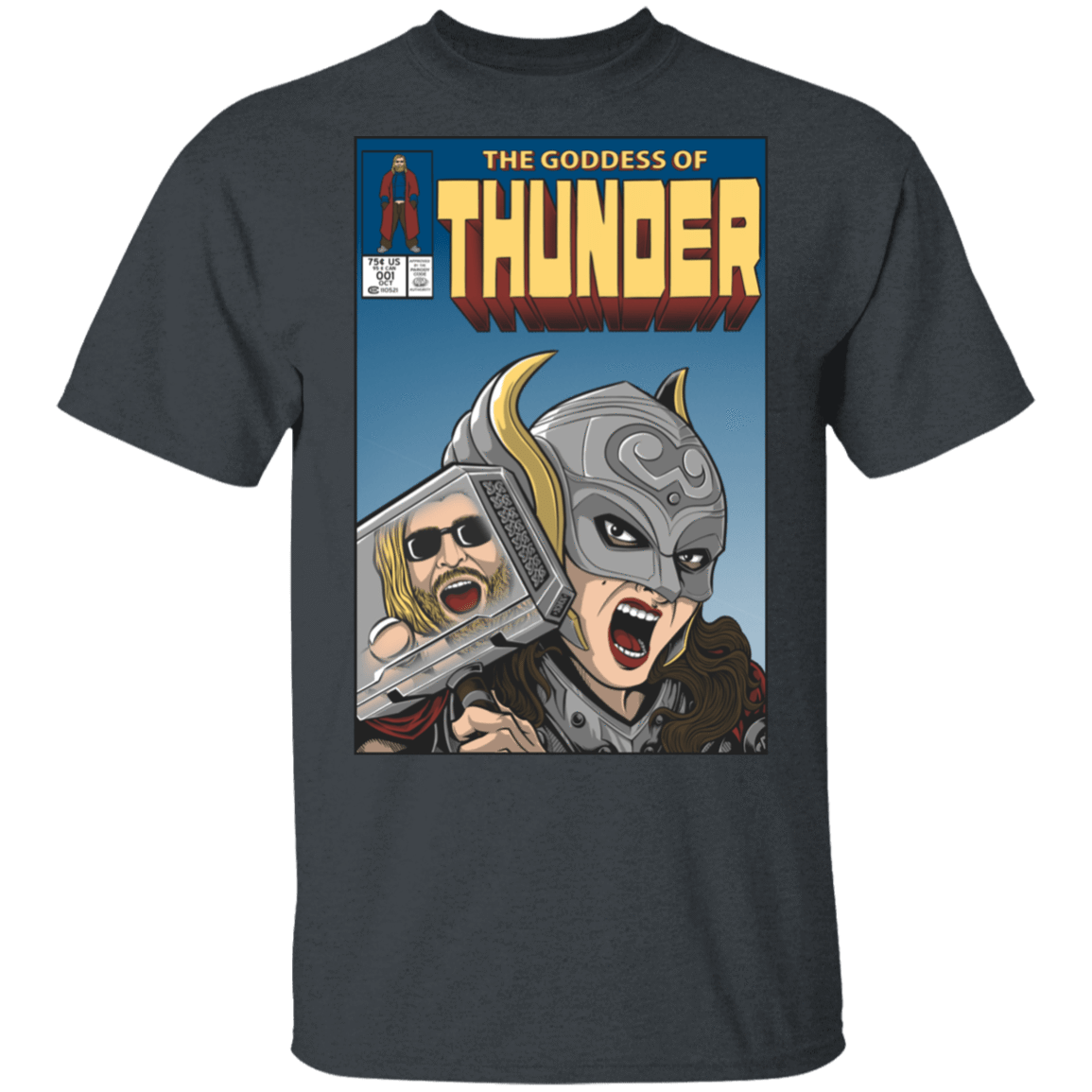 T-Shirts Dark Heather / S The Goddess of Thunder T-Shirt