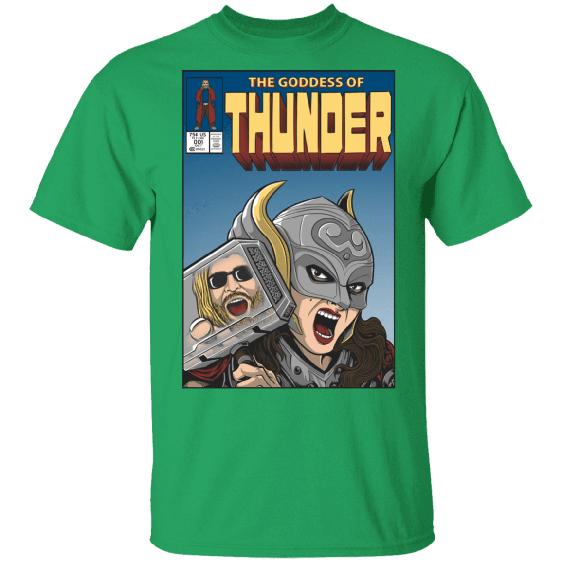 T-Shirts Irish Green / S The Goddess of Thunder T-Shirt