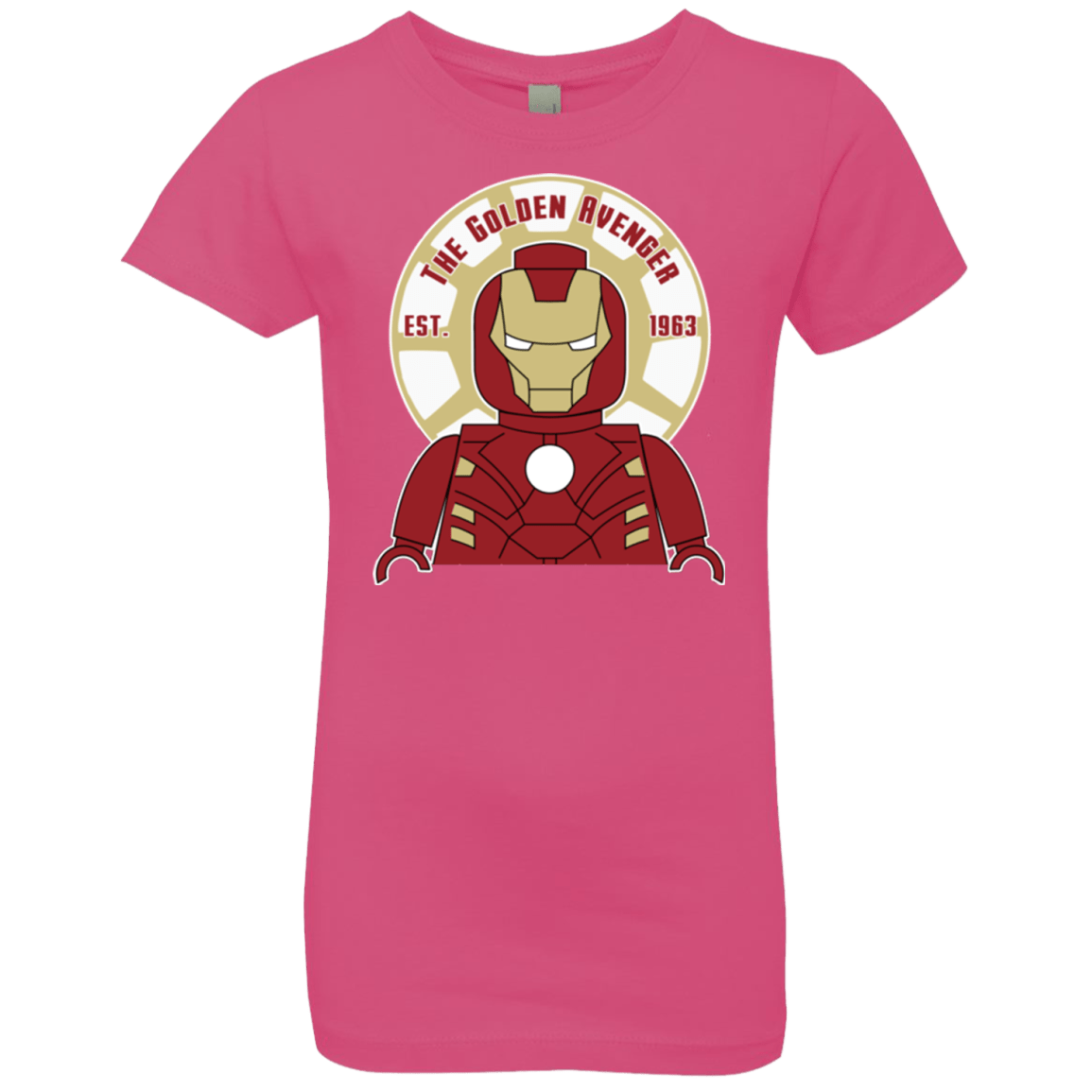 T-Shirts Hot Pink / YXS The Golden Avenger Girls Premium T-Shirt