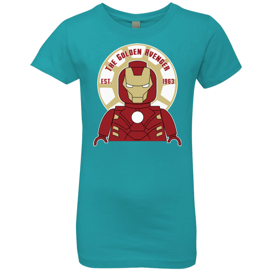 T-Shirts Tahiti Blue / YXS The Golden Avenger Girls Premium T-Shirt