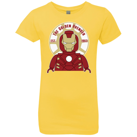 T-Shirts Vibrant Yellow / YXS The Golden Avenger Girls Premium T-Shirt